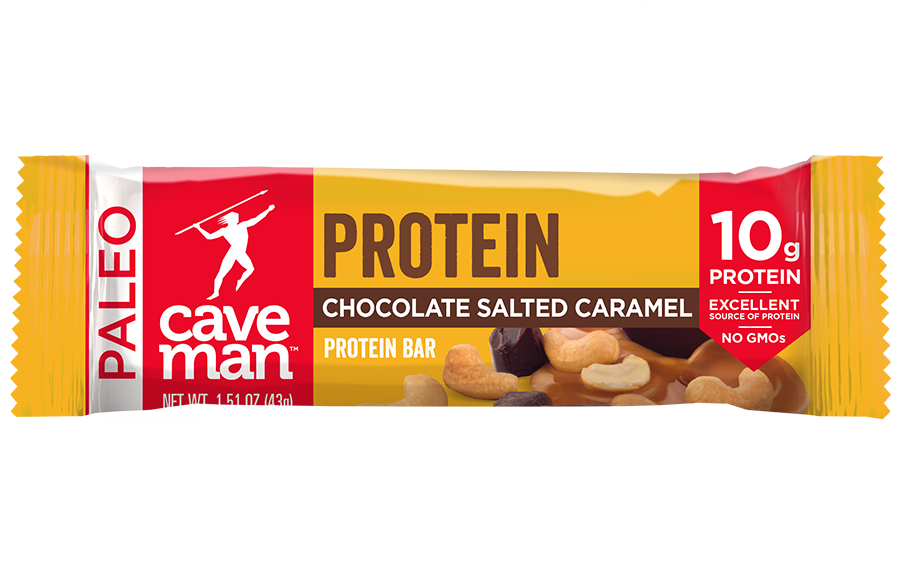 Chocolate Salted Caramel Protein Bars