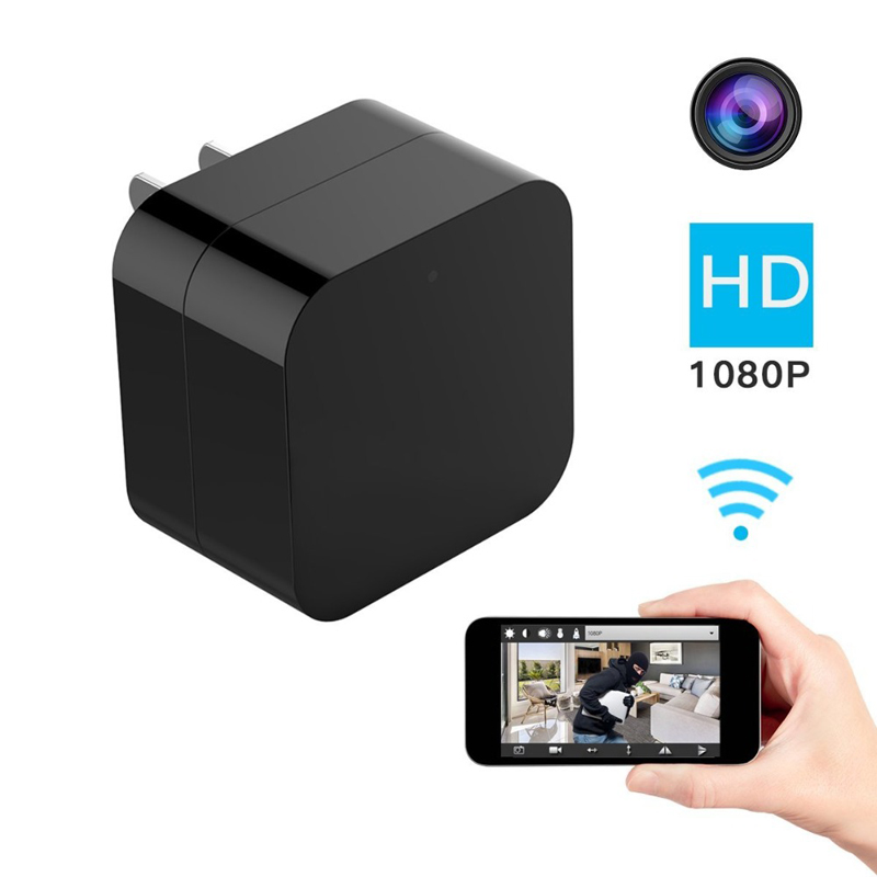 Night Vision 1080P Wifi Wall Charger Hidden Camera