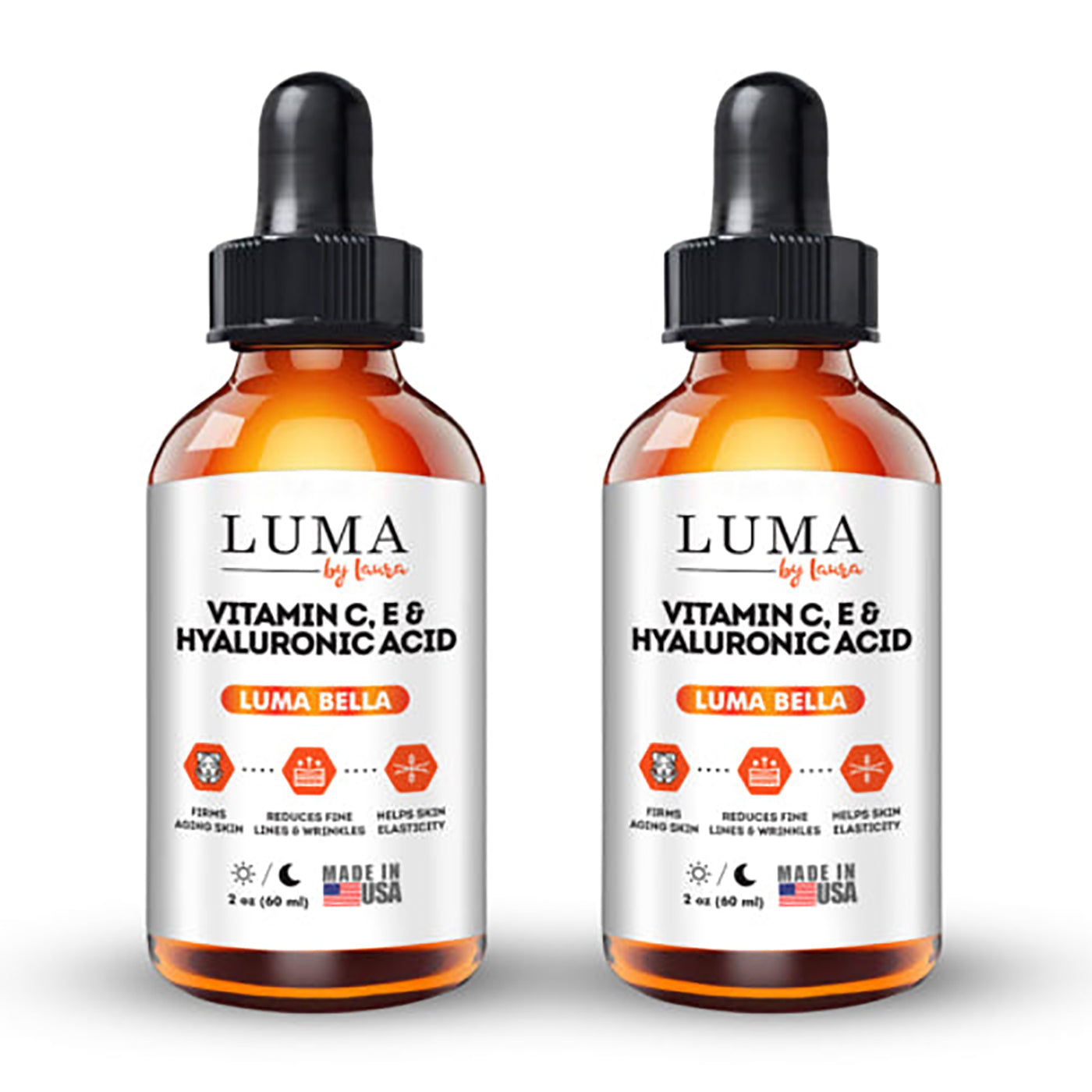 Luma Vitamin C Serum 20% + E + Hyaluronic Acid + Jojoba Oil + Witch