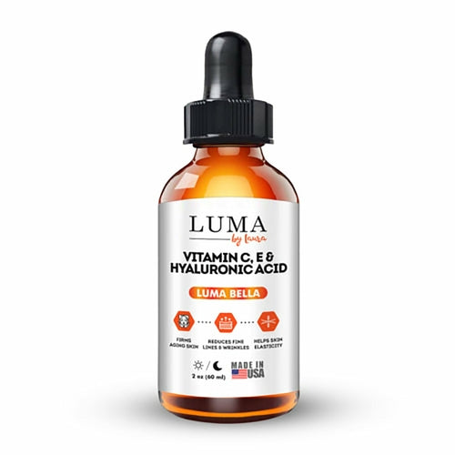 Luma Vitamin C Serum 20% + E + Hyaluronic Acid + Jojoba Oil + Witch