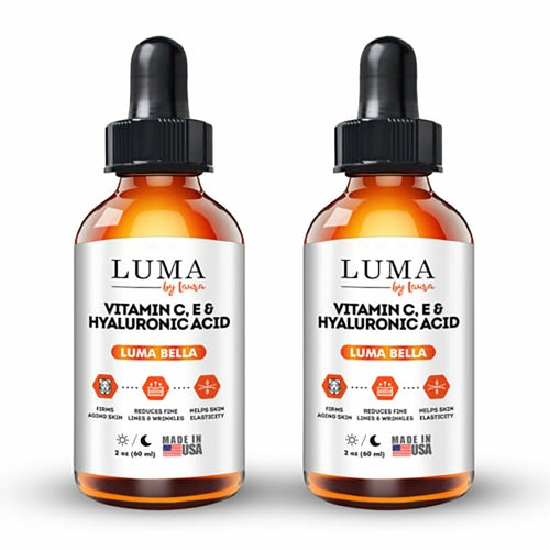 Luma Vitamin C Serum 20% + E + Hyaluronic Acid + Jojoba Oil + Witch